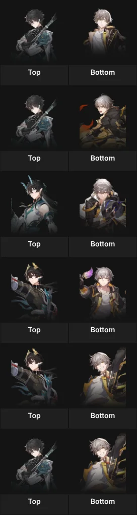 Honkai fav ships