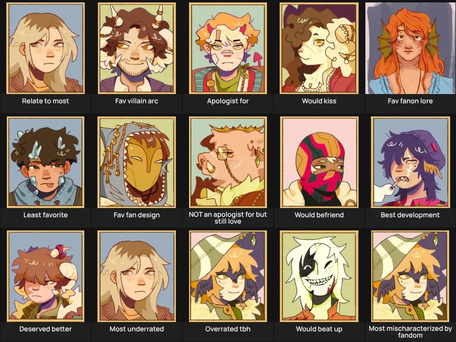 DSMP Characters