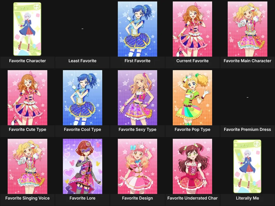 About Me: Aikatsu!