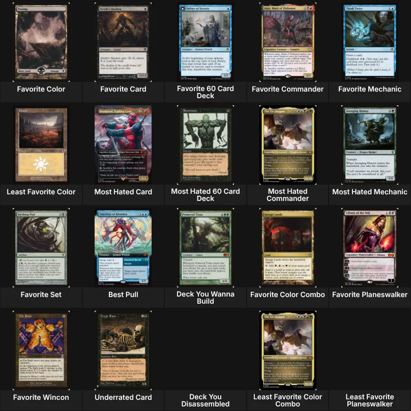 Magic The Gathering Grid