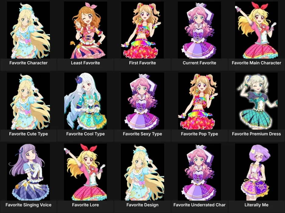 About Me: Aikatsu!