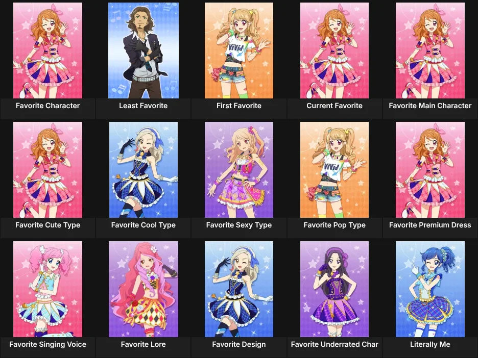 About Me: Aikatsu!