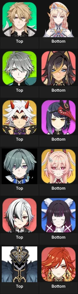 Genshin fav ships