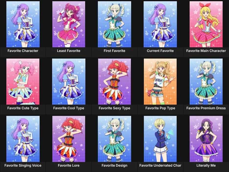About Me: Aikatsu!