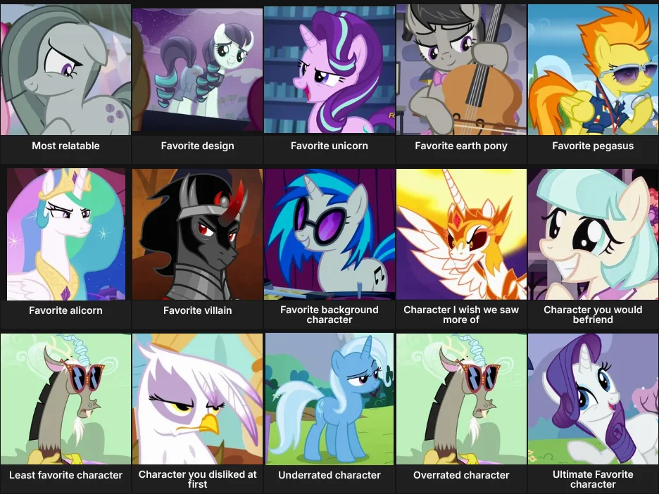 About Me: My Little Pony