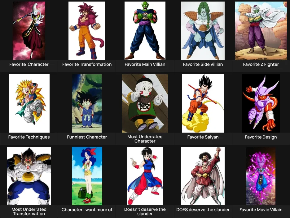 Dragon Ball: About Me