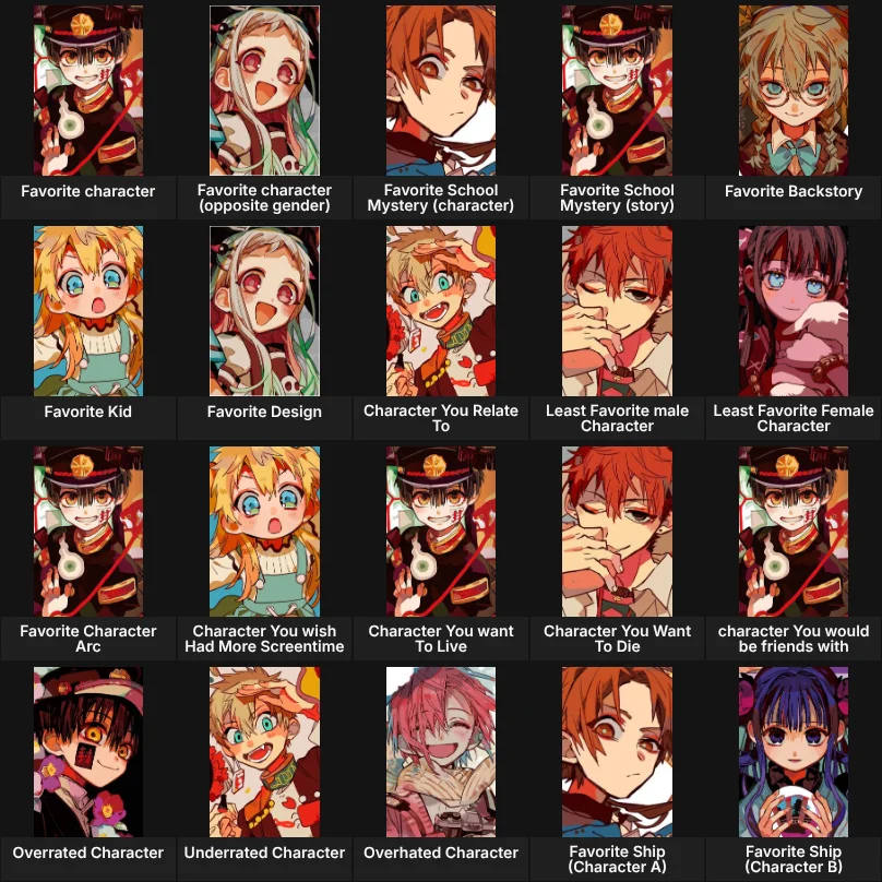 Anime Characters