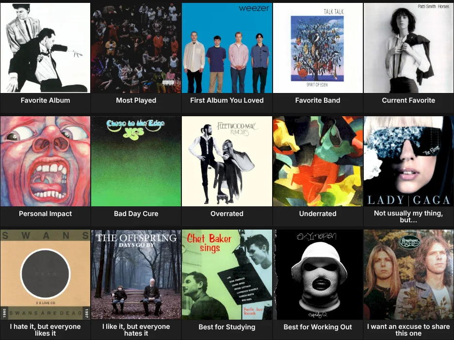 About Me: Music