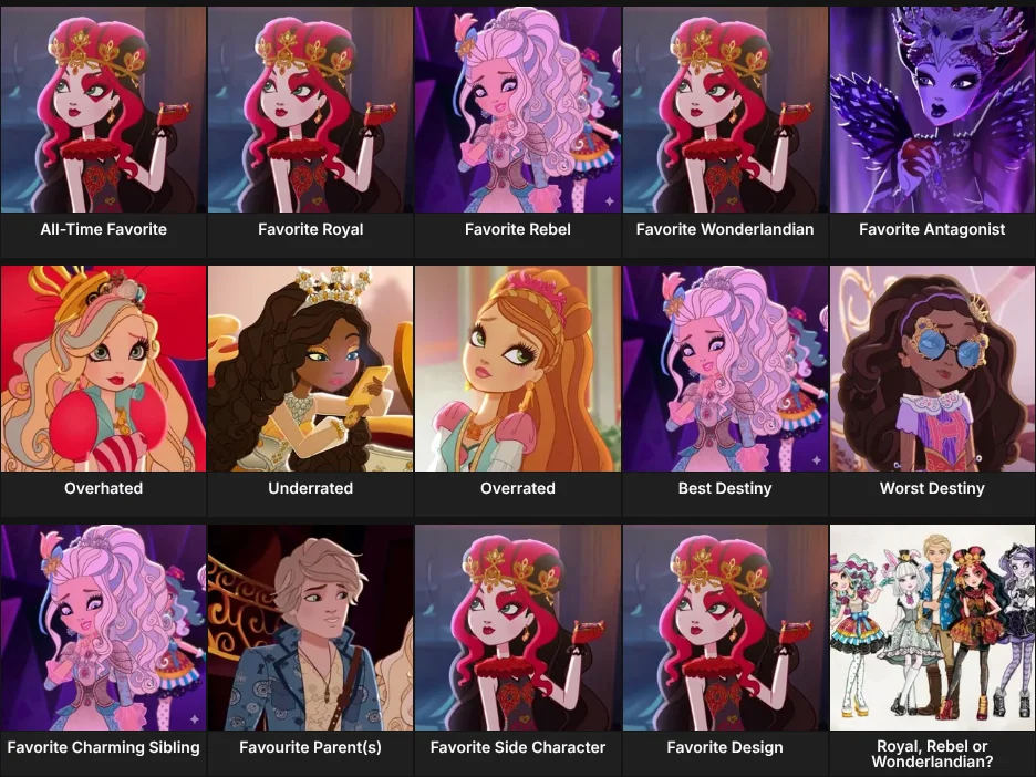 About Me: Ever After High