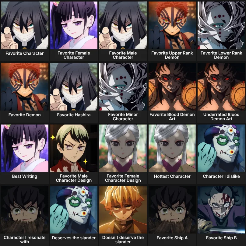 Demon Slayer: About Me