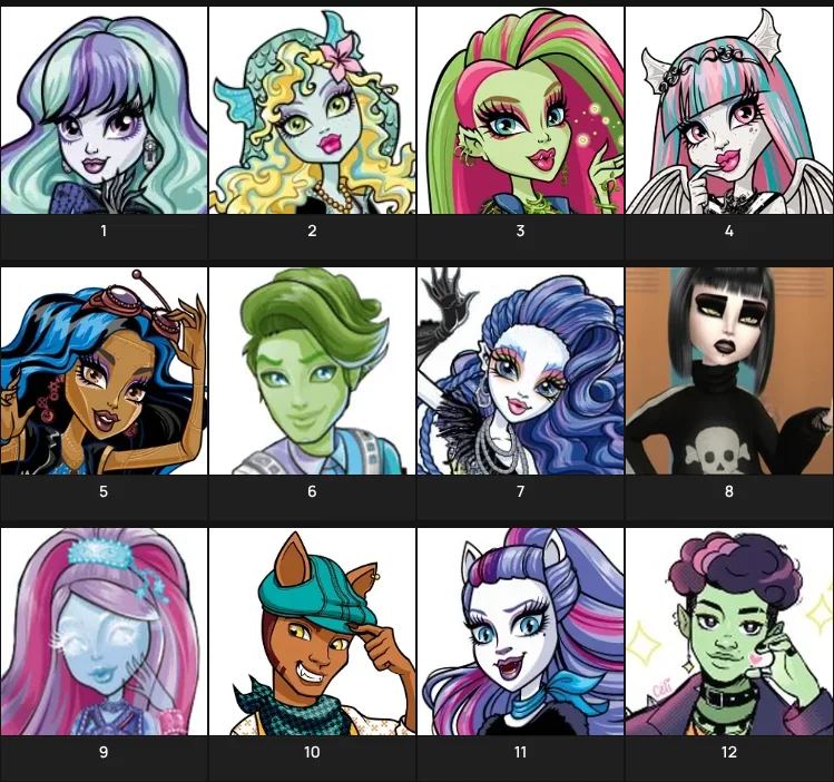 Monster High - Top 12