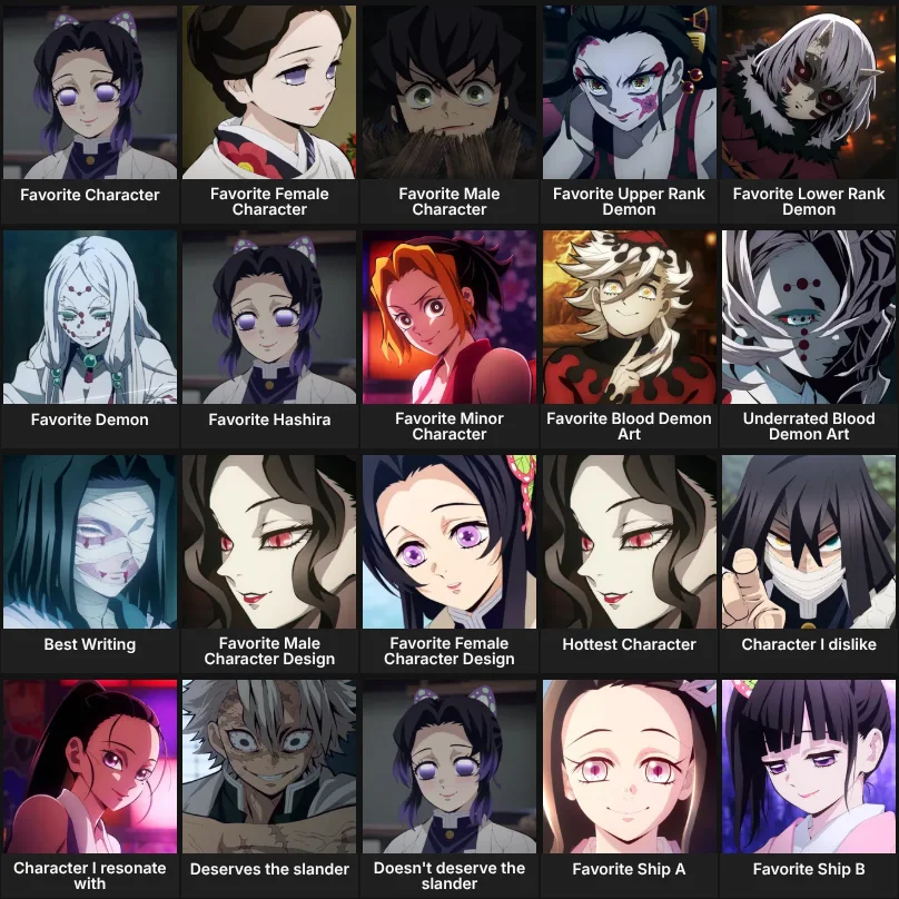 Demon Slayer: About Me
