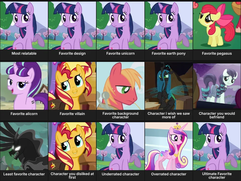 About Me: My Little Pony