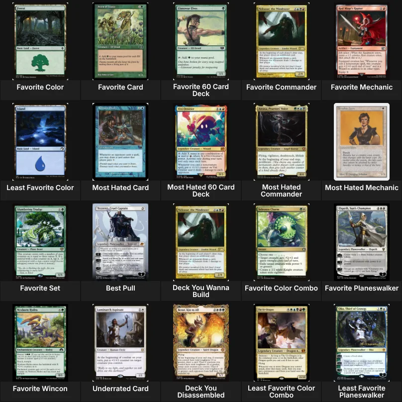 Magic The Gathering Grid