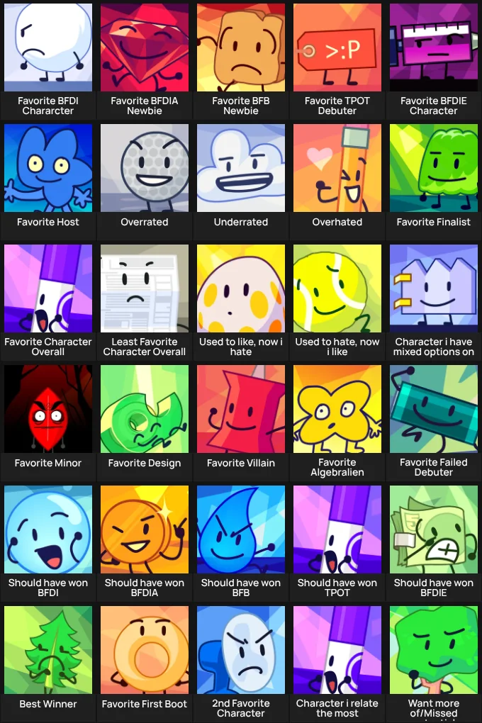 BFDI with more people
