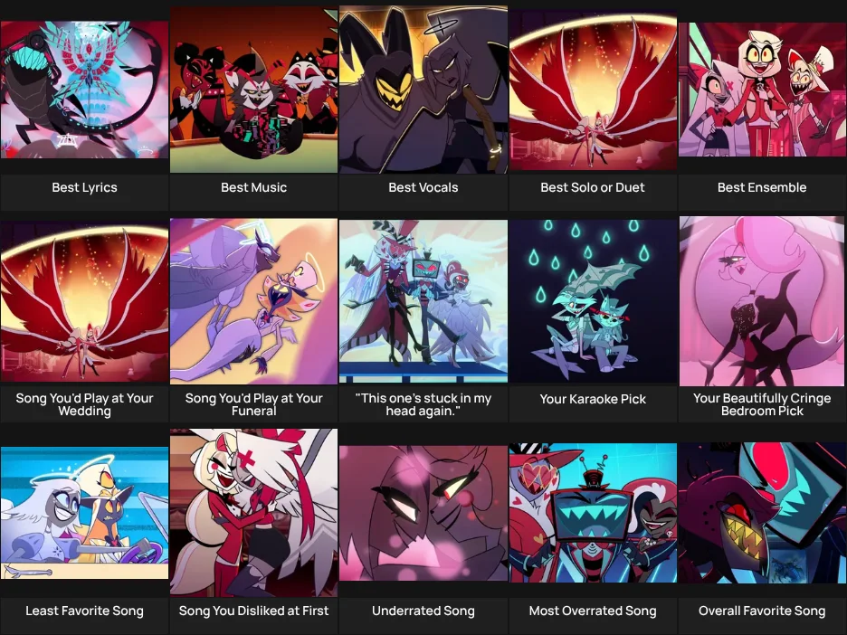 Hazbin Hotel Songs