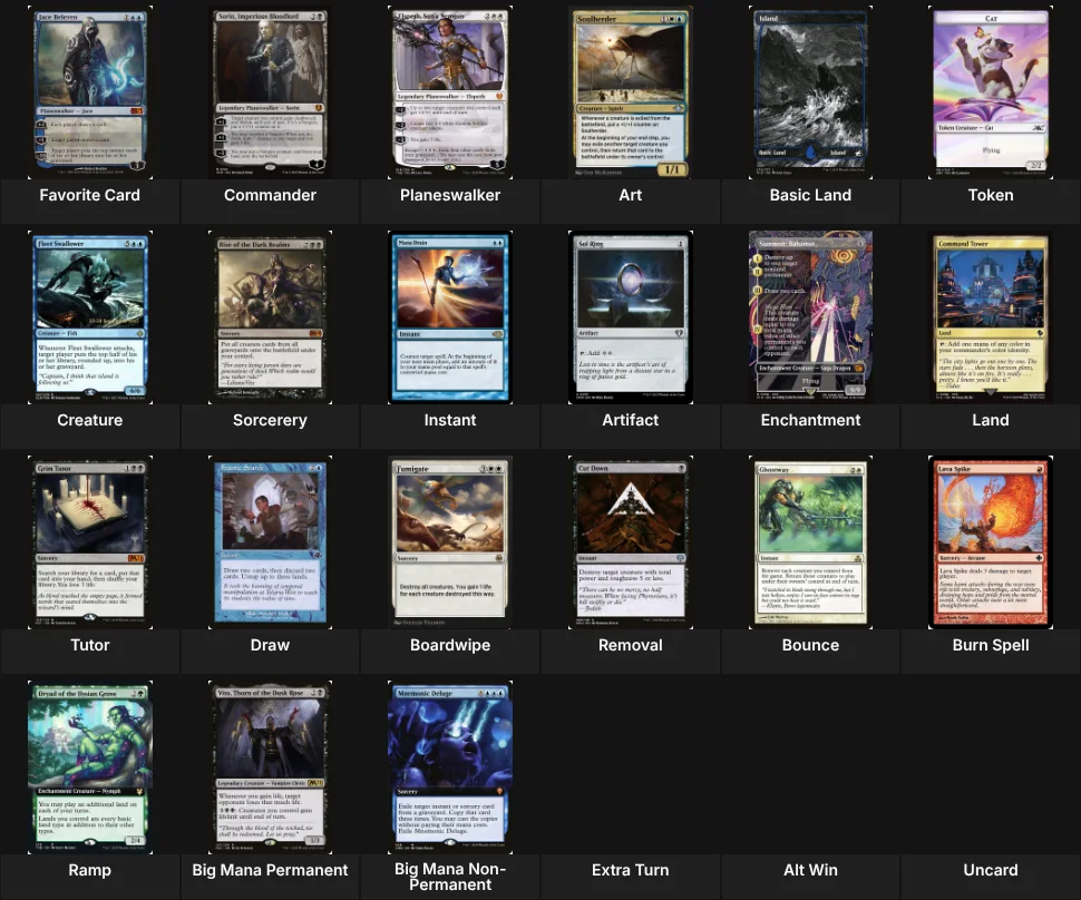 Favorite Magic Cards