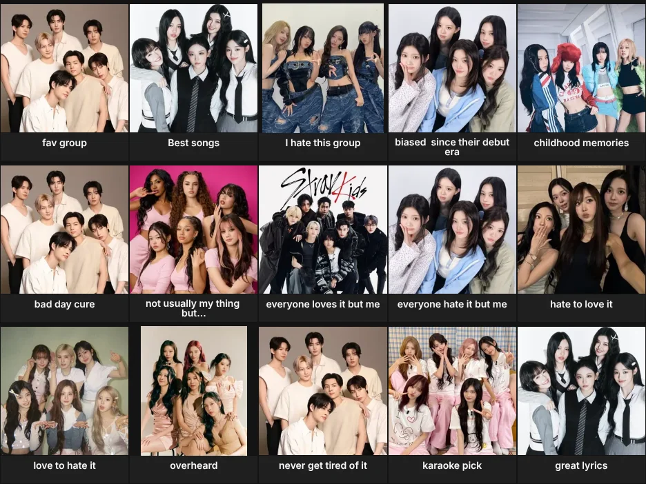 About Me : Kpop