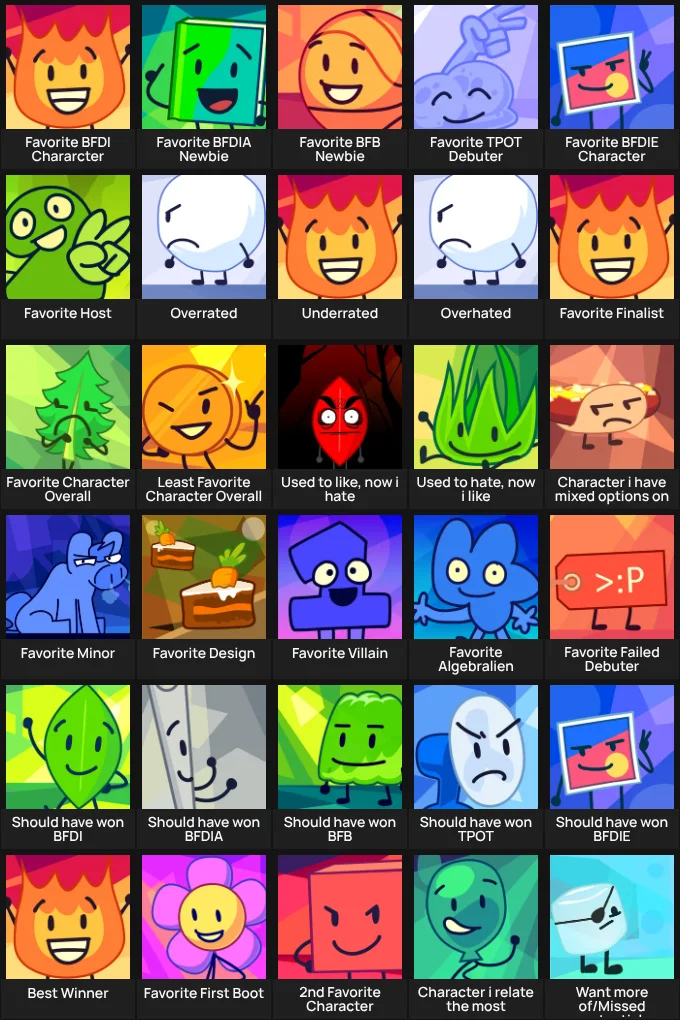 BFDI with more people