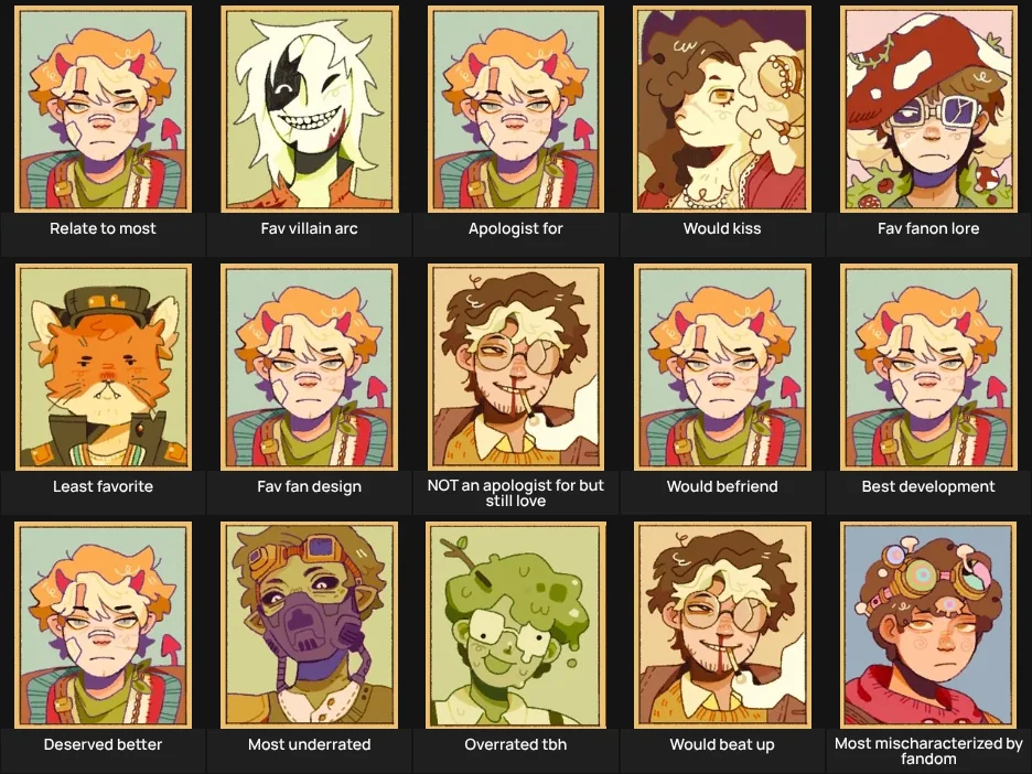 DSMP CHARACTER OPINIONS