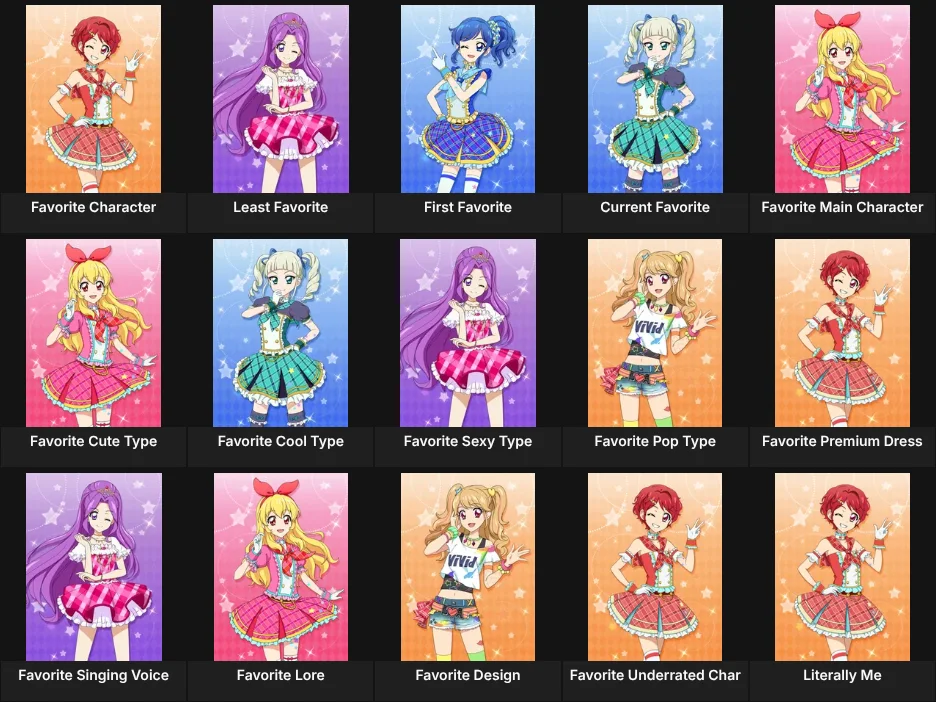 About Me: Aikatsu!