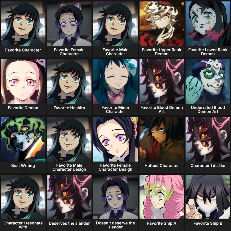 Demon Slayer: About Me