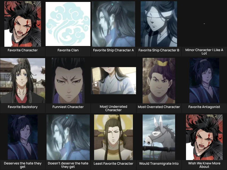 About Me: MDZS [Mo Dao Zhu Shi]