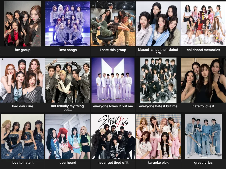 About Me : Kpop