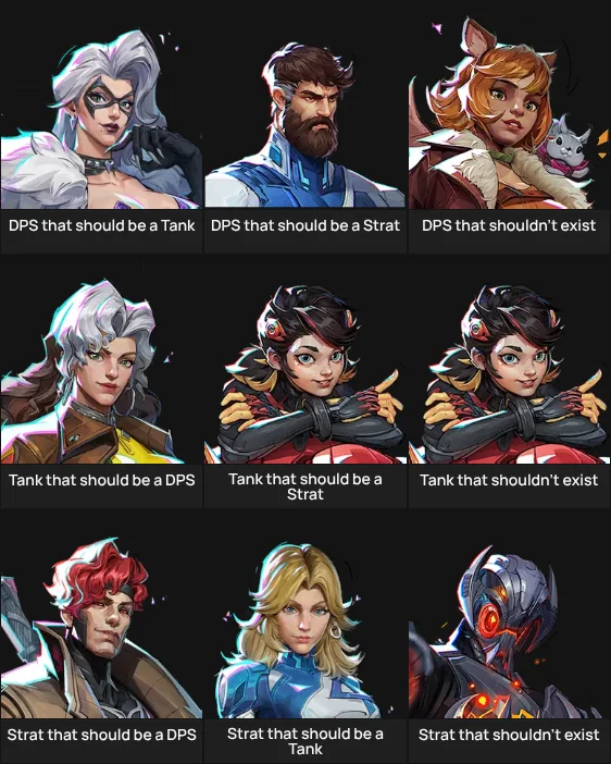 Marvel Rivals Characters