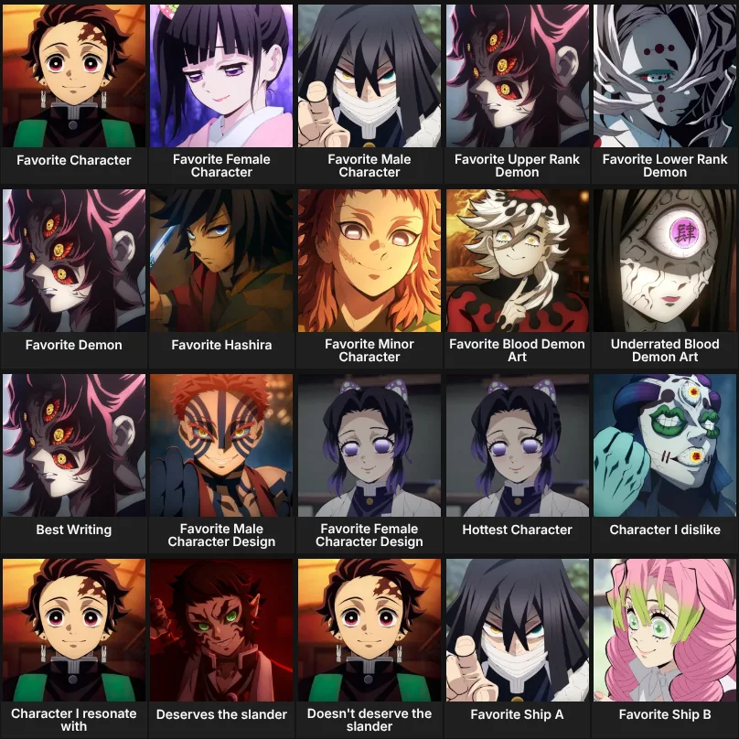 Demon Slayer: About Me