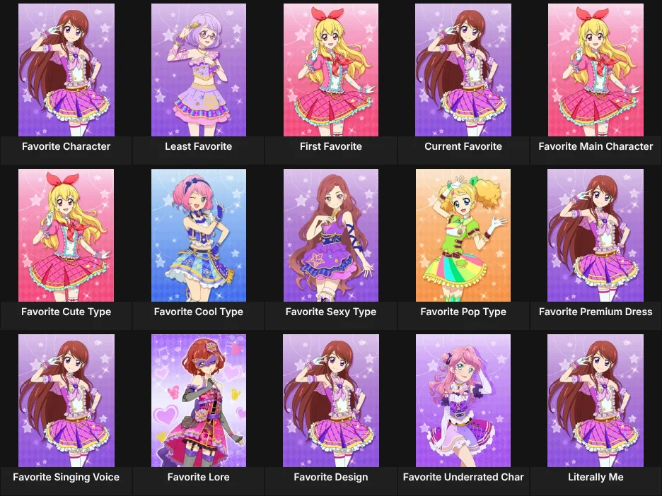 About Me: Aikatsu!