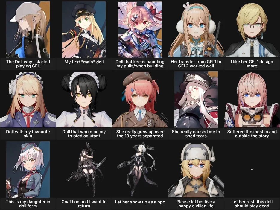 GFL1 and GFL2 Experience