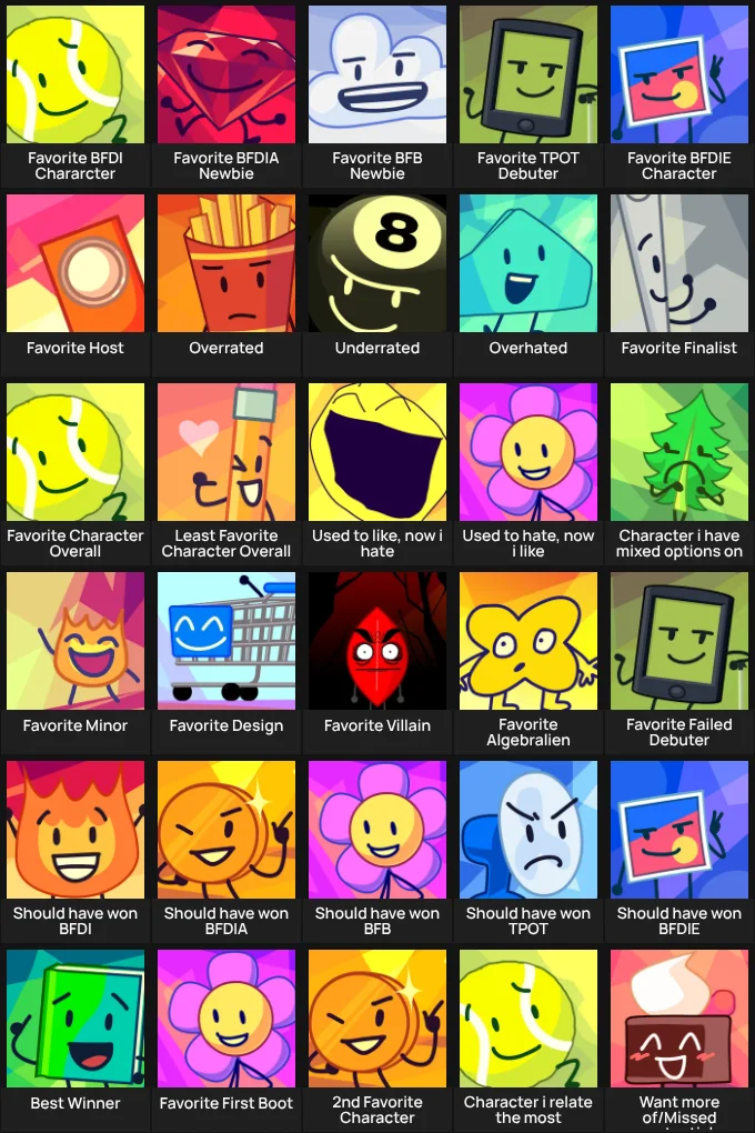 BFDI with more people