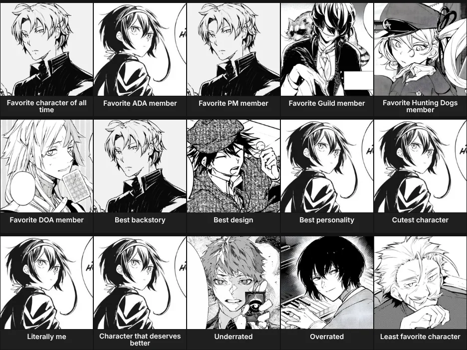 Bungo Stray Dogs