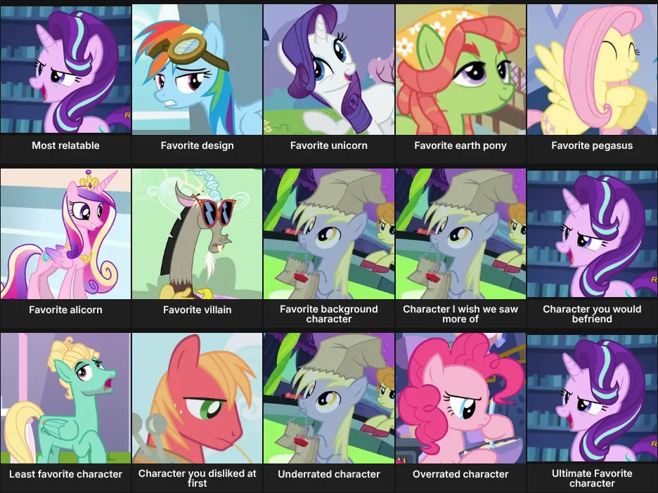 About Me: My Little Pony