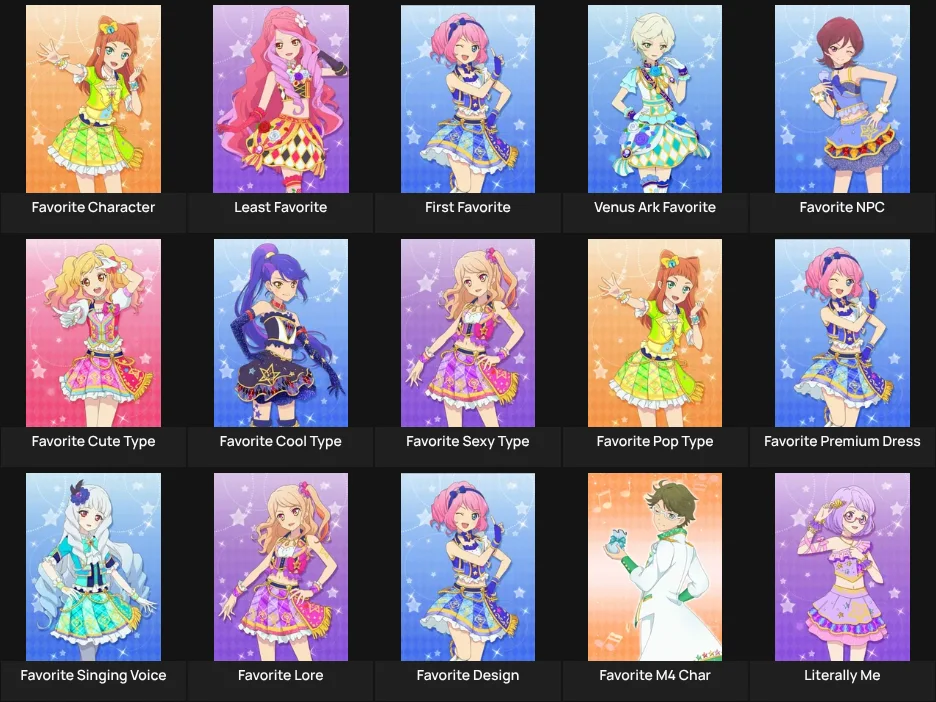 About Me: Aikatsu Stars!