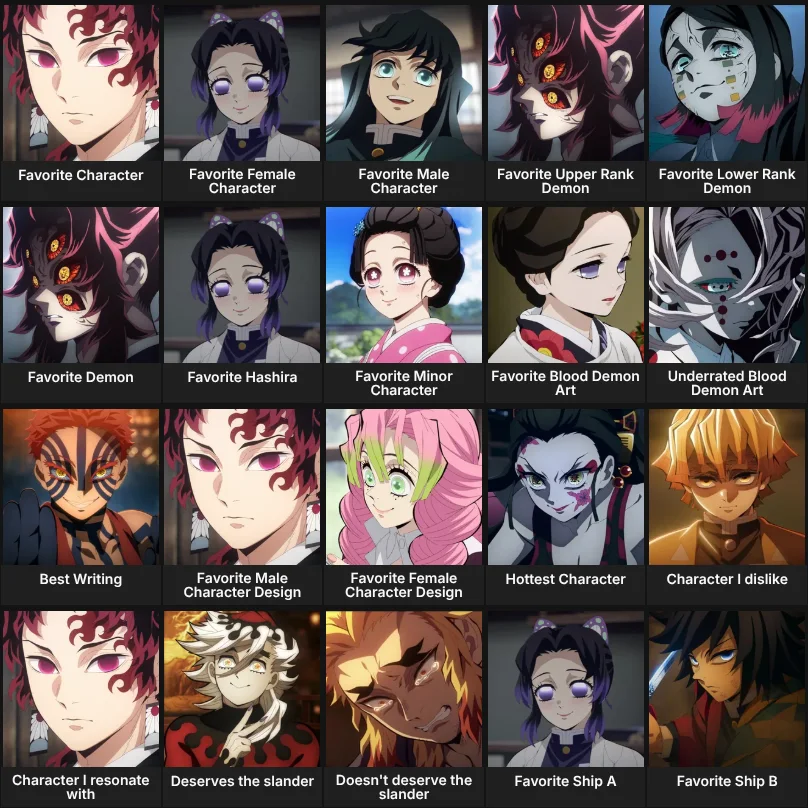 Demon Slayer: About Me