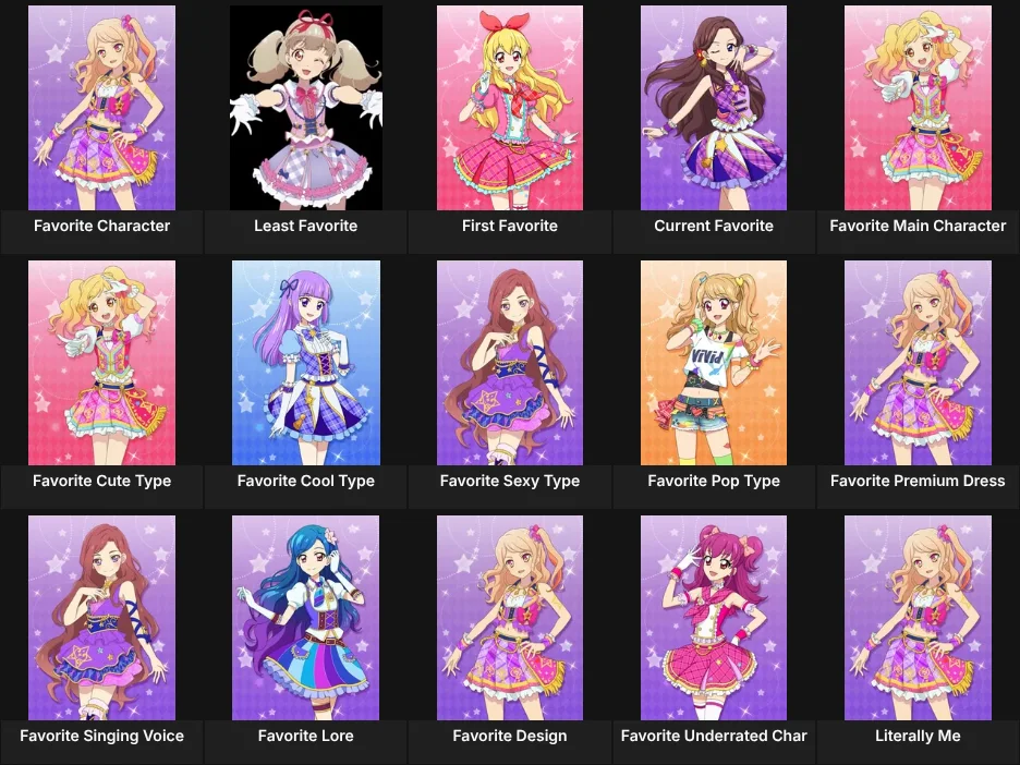 About Me: Aikatsu!