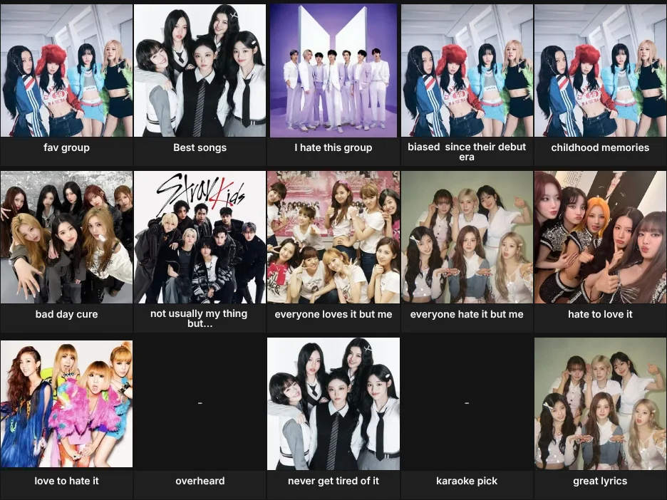 About Me : Kpop