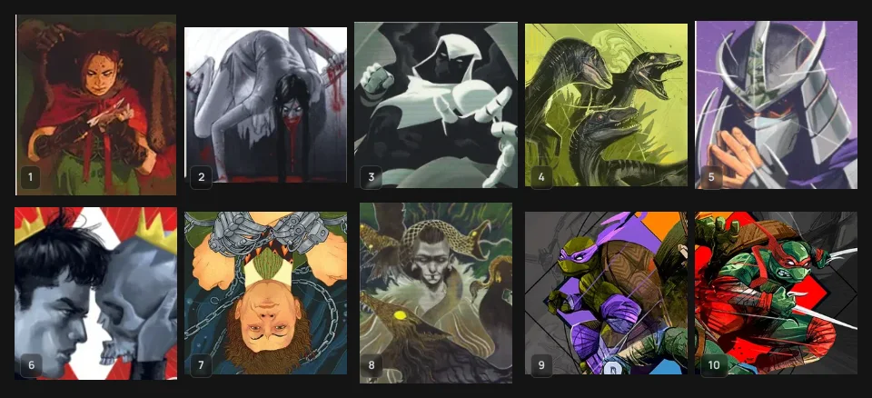 My top 10 favorite unmatched heros